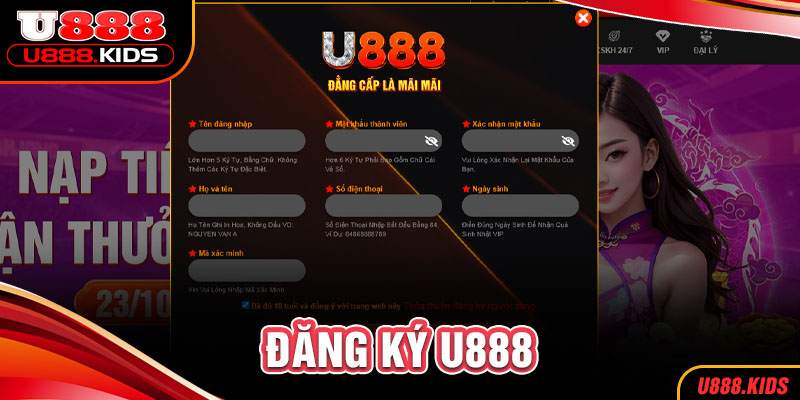 Đăng ký U888