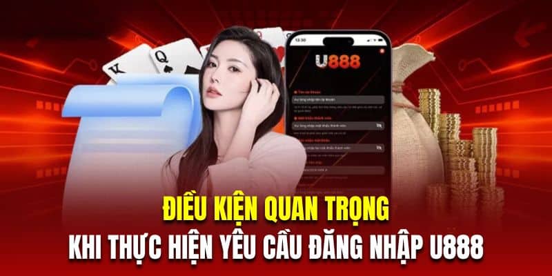 Điều khoản đăng nhập U888