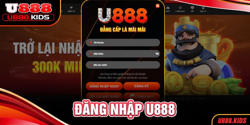 Đăng nhập U888