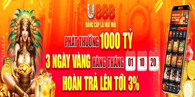 Tặng thưởng tiền đầu tư xổ số miền Trung từ U888