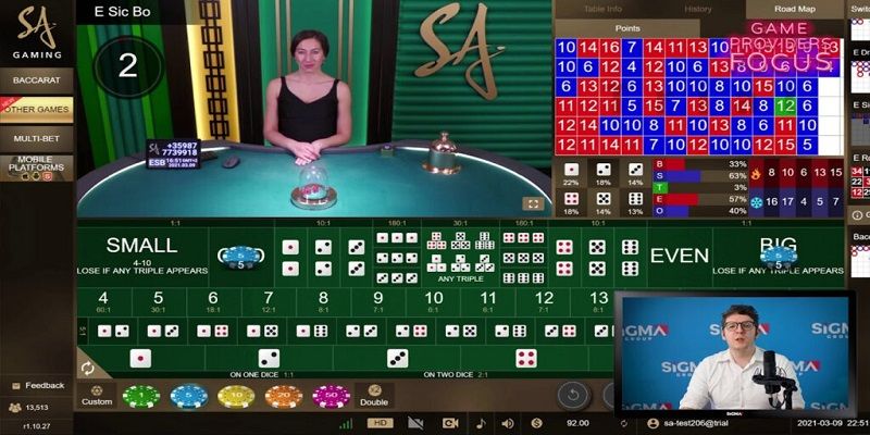 Đa dạng trò chơi tại sảnh live casino để thành viên lựa chọn